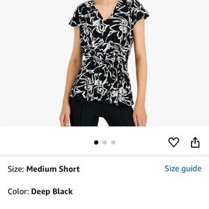 Belted neck top